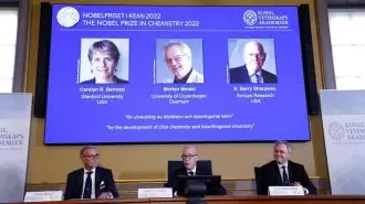 سه دانشمند آمریکایی و دانمارکی برندگان نوبل شیمی ۲۰۲۲ شدند