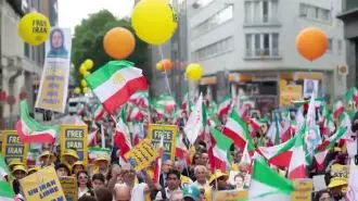 تظاهرات ایرانیان آزاده