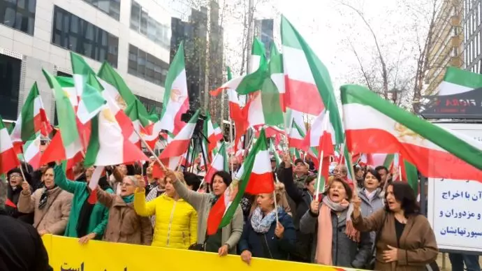 تظاهرات ایرانیان آزاده در بروکسل - 2