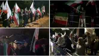 تظاهرات ایرانیان آزاده در برلین، لندن، هامبورگ، استکهلم و اسلو در اعتراض به آتش سوزی و انفجار در زندان اوین