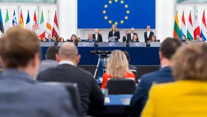 جلسه پارلمان اروپا
