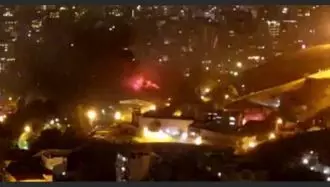 آتش سوزی و انفجار در زندان اوین ۲۳مهرماه