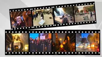 تصاویری از قیام سراسری مردم ایران
