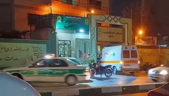 استفاده سپاه پاسداران از آمبولانس برای سرکوب