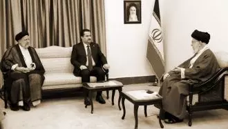 ملاقات خامنه‌ای و رئیسی با شیاع  سودانی