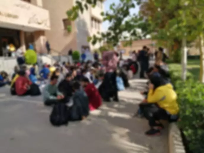 -تهران - اعتصاب و تحصن دانشجویان دانشگاه شریف - ۱۴آبان ۱۴۰۱