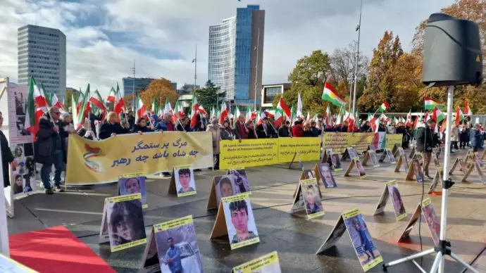 -ژنو - آکسیون ایرانیان آزاده در مقابل جلسه حقوق‌بشر ملل متحد - ۳آذر - 4