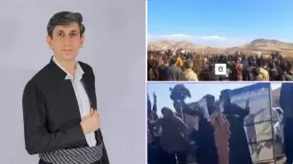 کامیاران - گرامیداشت یاد شهید قیام فواد محمدی با شعارهای مرگ بر خامنه‌ای