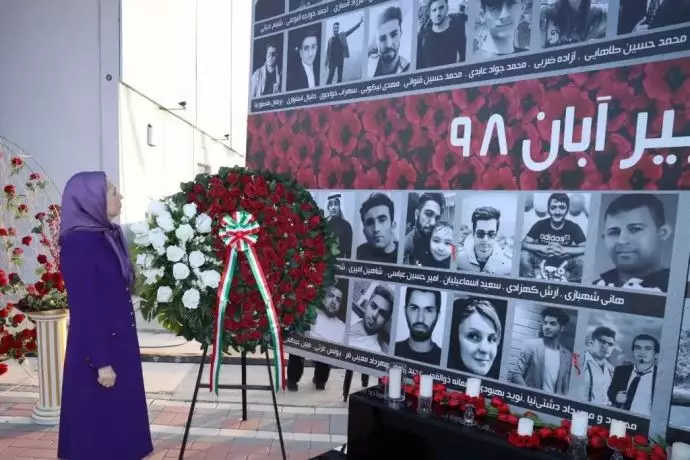 مریم رجوی - به‌مناسبت سالگرد قیام آبان۹۸ و گرامی‌داشت شهیدان قیام سراسری مردم ایران
