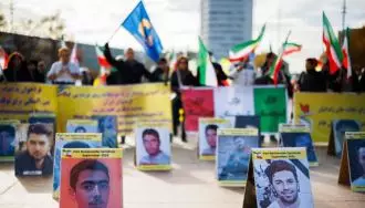 تظاهرات ایرانیان آزاده مقابل ساختمان سازمان ملل در ژنو -۳آذر ۱۴۰۱