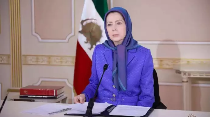 خانم مریم رجوی - اجلاس کمیته بریتانیایی برای آزادی ایران 