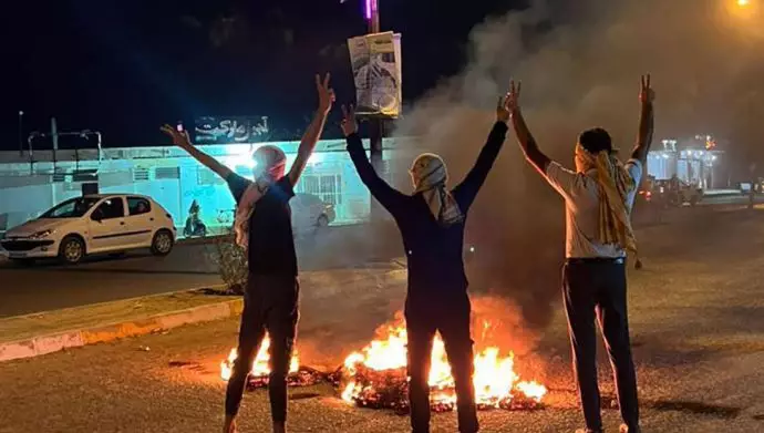قیام سراسری مردم ایران -  پدل بندرلنگه - گزارش تصویری