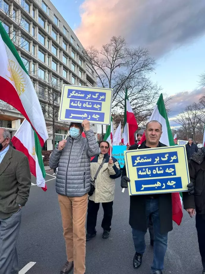 -واشنگتن - تظاهرات ایرانیان آزاده و حامیان مقاومت ایران در همبستگی با قیام سراسری مردم ایران - 12