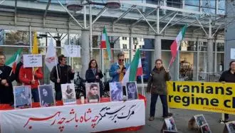آکسیون ایرانیان آزاداه در اروپا