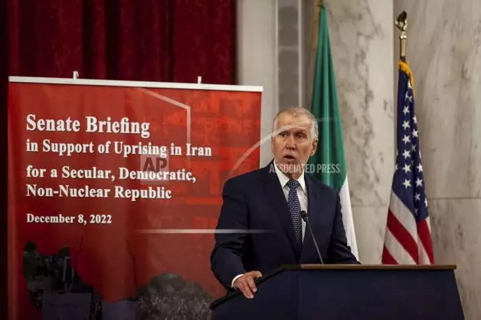 انعکاس تصویری آسوشیتدپرس از کنفرانس در سنای آمریکا درباره ایران - 0