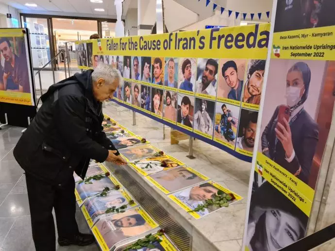 -نمایشگاه عکس شهدای انقلاب دمکراتیک مردم ایران در سوئد - 3