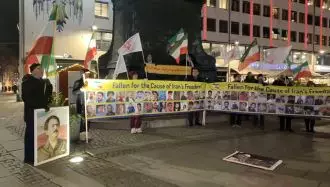 تظاهرات ایرانیان آزاده در یوتوبوری