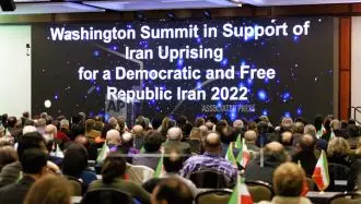 کنفرانس مقاومت ایران در  واشنگتن - حمایت از قیام سراسری مردم ایران