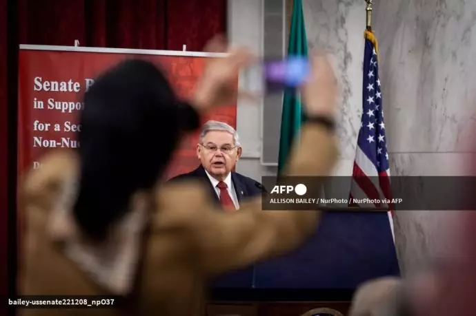 انعکاس تصویری خبرگزاری فرانسه از کنفرانس در سنای آمریکا درباره ایران - 8