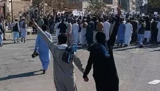 تظاهرات در زاهدان- عکس از آرشیو