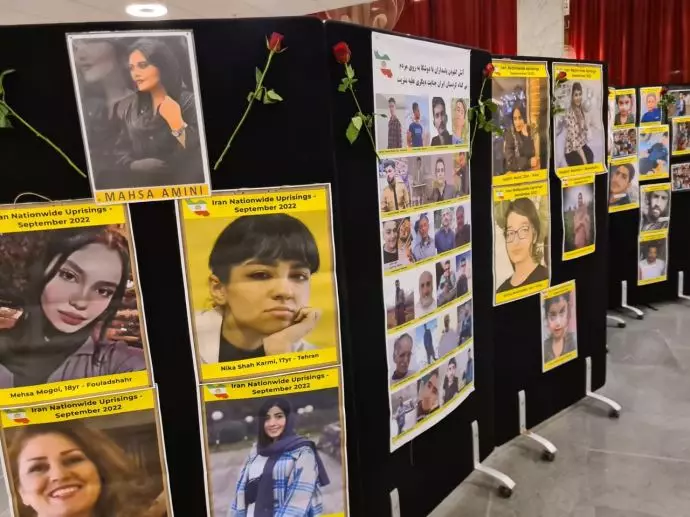 -نمایشگاه عکس شهدای انقلاب دمکراتیک مردم ایران در سوئد - 4