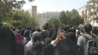 تظاهرات دانشجویان دانشگاه تهران