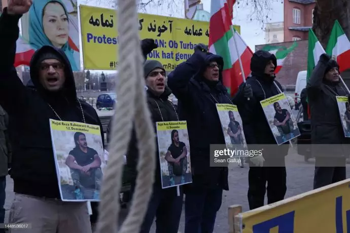 سایت گتی ایمیج: اعتراض ایرانیان خارج کشور به اعدام‌های اخیر در ایران - 3