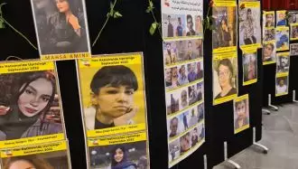 نمایشگاه عکس شهدای انقلاب دموکراتیک مردم ایران در سوئد