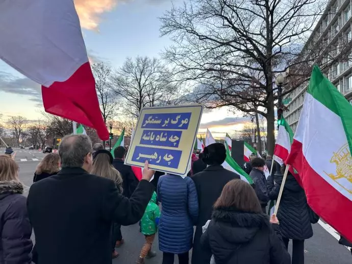 -واشنگتن - تظاهرات ایرانیان آزاده و حامیان مقاومت ایران در همبستگی با قیام سراسری مردم ایران - 11