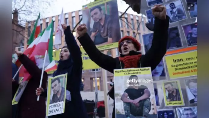 تظاهرات ایرانیان آزاده در برلین 