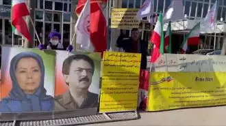 وین - تظاهرات ایرانیان آزاده، فراخوان به اعمال قاطعیت علیه فاشیسم مذهبی - ۵اسفند۱۴۰۰