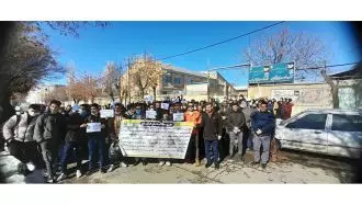 دیواندره - اعتراض و تظاهرات سراسری معلمان