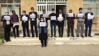 شبانکاره - اعتراض و تظاهرات سراسری معلمان