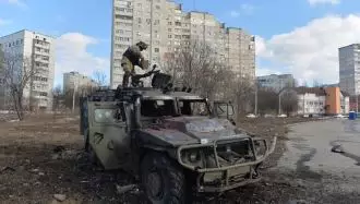 اوکراین - مقاومت مردمی در برابر حمله نظامی