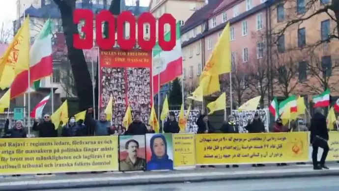-تظاهرات ایرانیان آزاده و هواداران مجاهدین در استکهلم - 6