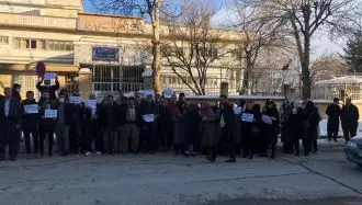 مریوان - اعتراض و تظاهرات سراسری معلمان
