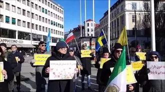 تظاهرات ایرانیان آزاده در یوتوبوری -۷ اسفند