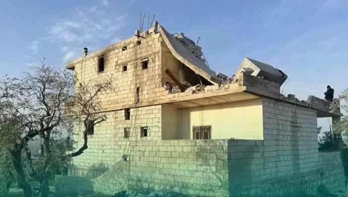 محل زندگی ابو ابراهیم الهاشمی القریشی رهبر داعش در اطمه در شمال غرب سوریه در استان ادلب