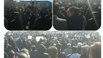 زنجان - اعتراض و تظاهرات سراسری معلمان