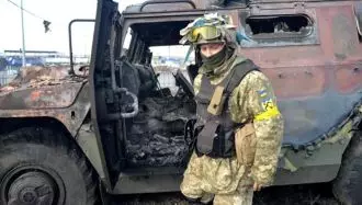اوکراین - مقاومت مردمی در برابر حمله نظامی