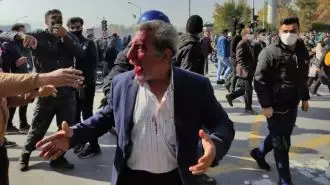 سرکوب خونین تظاهرات مردم اصفهان توسط آخوندها