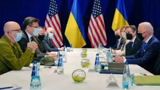دیدار بایدن با مقامهای اوکراینی در  لهستان