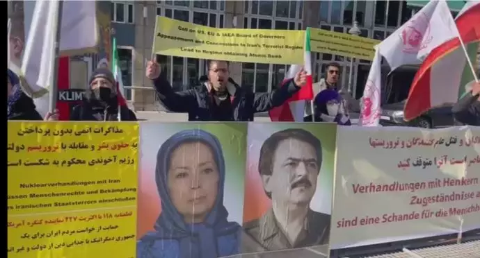 -تظاهرات ایرانیان آزاده و یاران شورشگر در وین - 2
