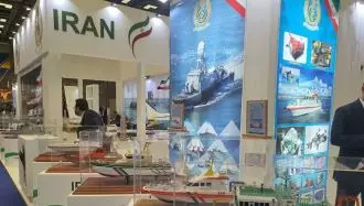 حضور رژیم ایران و سپاه پاسداران در نمایشگاه نیروی دفاع دوحه در قطر