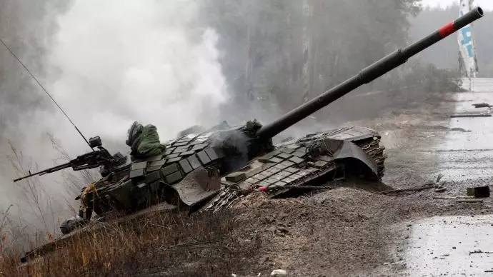 انهدام گسترده تانکهای روسیه توسط اوکراین