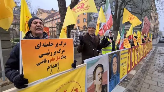 -تظاهرات ایرانیان آزاده و بستگان شهیدان سربه‌دار استکهلم - 1