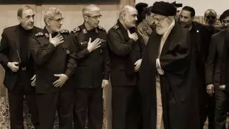 دیدار خامنه‌ای با سران سپاه - عکس از آرشیو