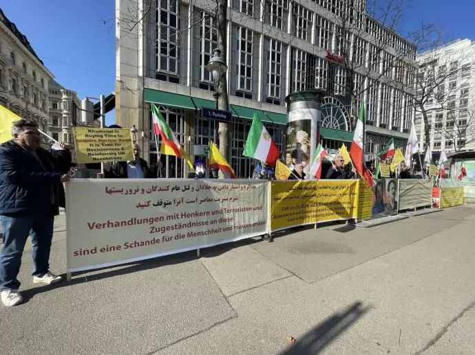-تظاهرات ایرانیان آزاده و یاران شورشگر در وین - 4