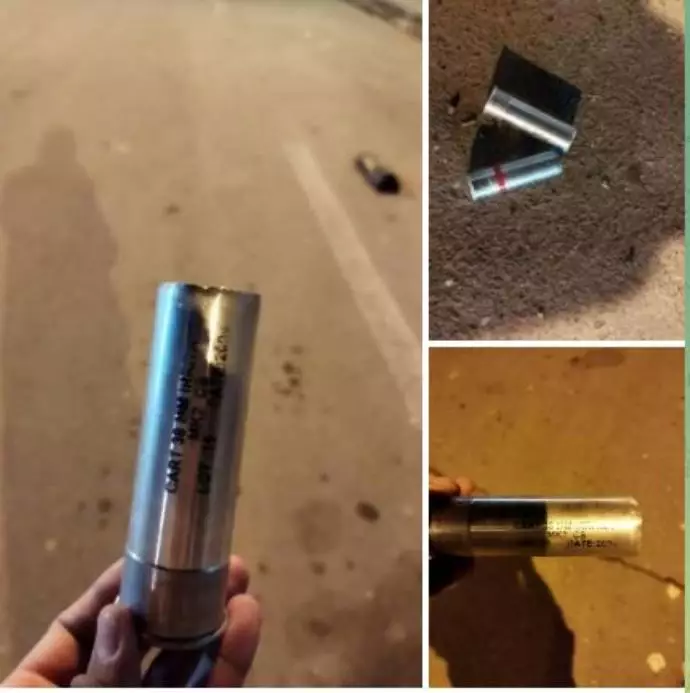 -گلوله‌های ساچمه‌ای که وحوش خامنه‌ای برای شلیک به مردم اشنویه و ممانعت از برگزاری مراسم نوروزی در خیابانهای این شهر از آن استفاده کرده‌اند