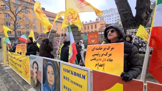 -تظاهرات ایرانیان آزاده و بستگان شهیدان سربه‌دار استکهلم - 0